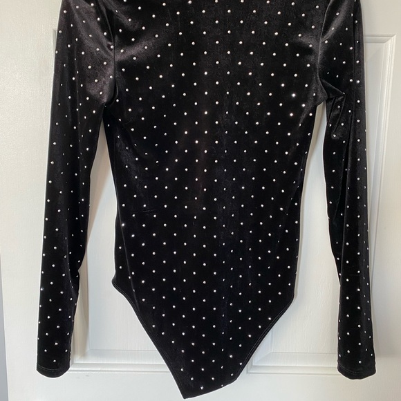 Sparkle Studded Bodysuit | Velvet | Size S - Picture 8 of 8